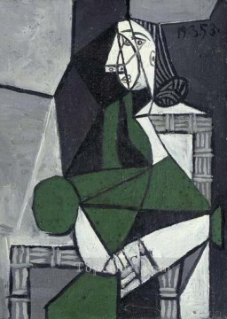  1926 Works - Femme assise 1926 Cubism